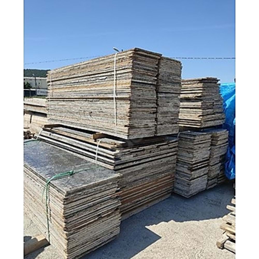 PLYWOOD İKİNCİ EL YERLİ 18 - 21 MM 13 KATMAN