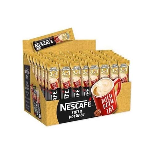 NESCAFE 3ü1 ARADA SÜTLÜ KÖPÜKLÜ 17,4 gr