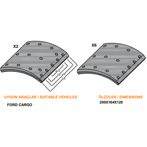 FORD CARGO 200 x 164 x 120 mm